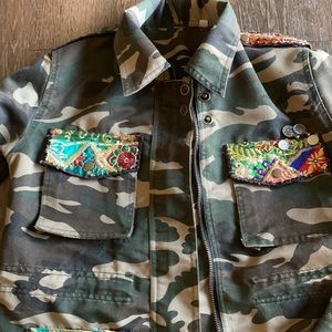 Beautiful Stories Women’s Jacket Size Small embellished